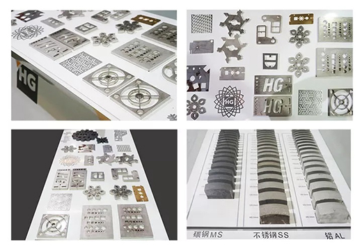 沪工中高功率宽幅激光切割机切割效果展示 沪工中高功率宽幅激光切割机切割效果展示
